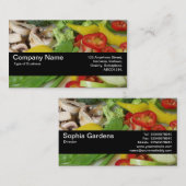 Texturband V2 - Gemüse aus Stier-Fry 02 Visitenkarte (Vorne/Hinten)