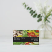 Texturband V2 - Gemüse aus Stier-Fry 02 Visitenkarte (Stehend Vorderseite)