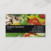 Texturband V2 - Gemüse aus Stier-Fry 02 Visitenkarte (Rückseite)