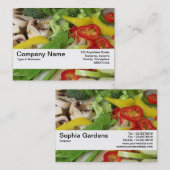 Texturband V2 - Gemüse aus Stier-Fry 02 Visitenkarte (Vorne/Hinten)