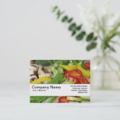 Texturband V2 - Gemüse aus Stier-Fry 02 Visitenkarte (Stehend Vorderseite)