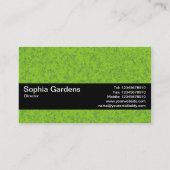 Texturband V2 - Grüner Marmor Visitenkarte (Rückseite)
