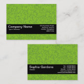 Texturband V2 - Grüner Marmor Visitenkarte (Vorne/Hinten)