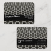 Texturband V2 - Honeycomb Warme Visitenkarte (Vorne/Hinten)