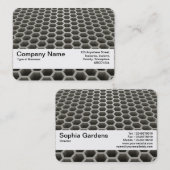 Texturband V2 - Honeycomb Warme Visitenkarte (Vorne/Hinten)