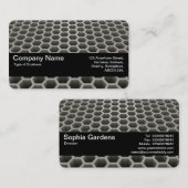 Texturband V2 - Honeycomb Warme Visitenkarte (Vorne/Hinten)