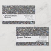 Texturband V2 - Kiesstrand Visitenkarte (Vorne/Hinten)