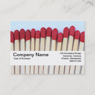 Texturband V2 - Matches 03 Visitenkarte