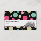 Texturband V2 - Spots & Circles 150816 Visitenkarte (Rückseite)