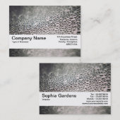 Texturband V2 - Wassertropfen auf Glas 02 Visitenkarte (Vorne/Hinten)