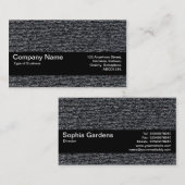 Texturband V2 - Wolljumper 01 Visitenkarte (Vorne/Hinten)