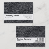 Texturband V2 - Wolljumper 01 Visitenkarte (Vorne/Hinten)