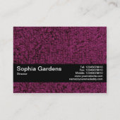 Texturband V2 - Wollteppich 02 Visitenkarte (Rückseite)