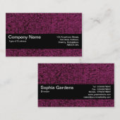 Texturband V2 - Wollteppich 02 Visitenkarte (Vorne/Hinten)