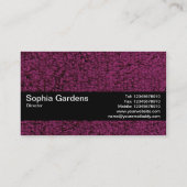 Texturband V2 - Wollteppich 02 Visitenkarte (Rückseite)