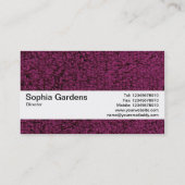 Texturband V2 - Wollteppich 02 Visitenkarte (Rückseite)