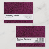 Texturband V2 - Wollteppich 02 Visitenkarte (Vorne/Hinten)