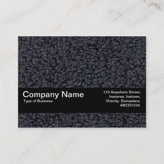 Texturband V2 - Wollteppich Visitenkarte (Vorderseite)