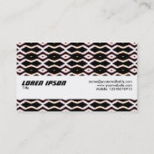 Texturband - Voyages of the Third Eye Visitenkarte (Rückseite)