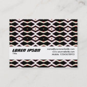 Texturband - Voyages of the Third Eye Visitenkarte (Rückseite)