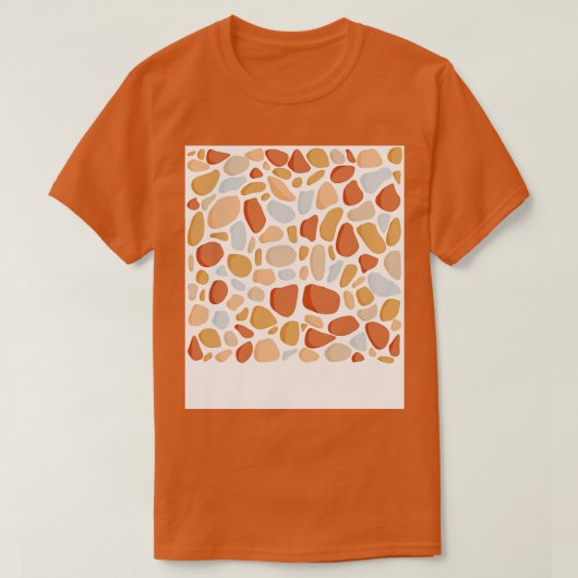 Texturblatt T-Shirt (Design vorne)