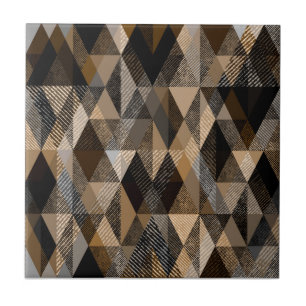 Texturbraune Farbe mit Beige Fliese