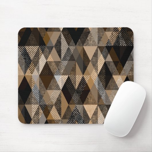 Texturbraune Farbe mit Beige Mousepad (Mit Mouse)
