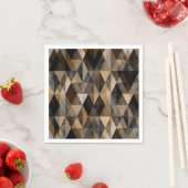 Texturbraune Farbe mit Beige Serviette (Beispiel)