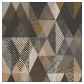 Texturbraune Farbe mit Beige Stoff (Nahaufnahme)
