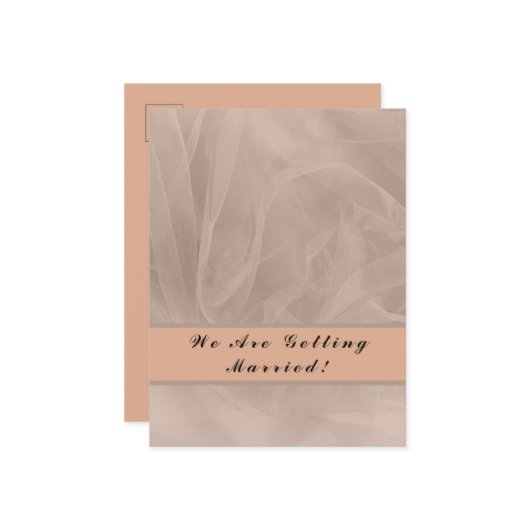 Texturdruck aus rosa Stoff Einladungspostkarte (Vorderseite/Rückseite Beispiel)