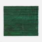 Texture and background old wood painted green pain fleecedecke (Vorderseite (Horizontal))