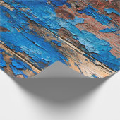 Texture background blue wood geschenkpapier (Ecke)