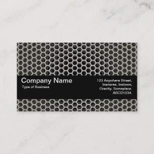 Texture Band V2 - Honeycomb Warm Visitenkarte