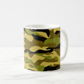 Texture camouflage soldier surface kaffeetasse (VorderseiteRechts)