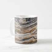Texture marble abstract pattern kaffeetasse (Vorderseite Links)