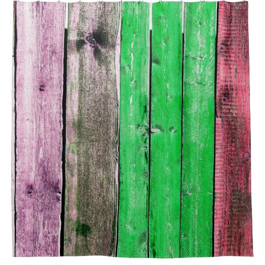 Texture of old wooden fenceabstract,backgrounds,br duschvorhang (Vorderseite)