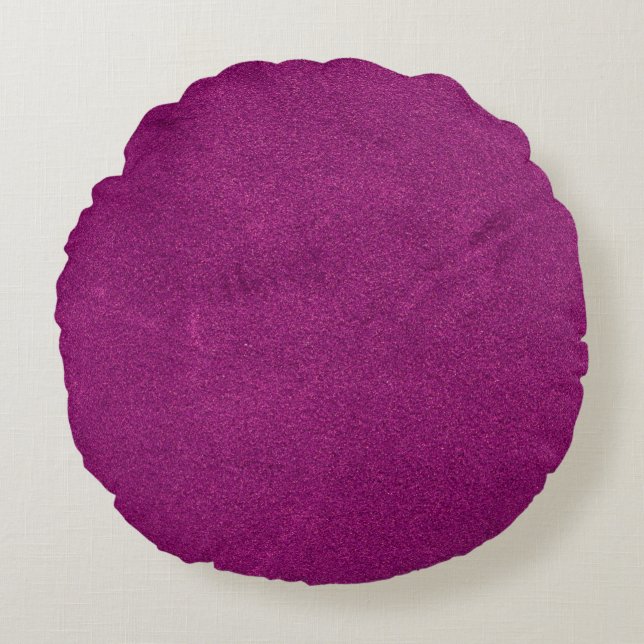 Texture velvet color texture rundes kissen (Vorderseite)