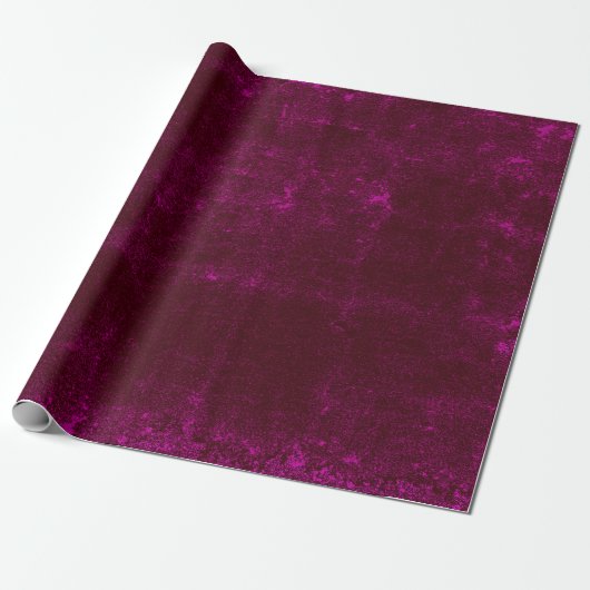 Texture Vintage Dark Pink Fuchsia Decoupage Geschenkpapier (Ungerollt)