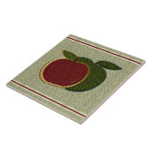 Textured Apples Fliese (Seite)