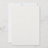 Textured Coastal Seashell Nautical Bridal Shower Einladung (Rückseite)