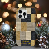 Textured Geometric Patchwork - Minimalismus Case-Mate iPhone Hülle