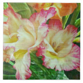 Textured Gladiola Fliese (Vorderseite)