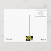 Textured Gladiola Postkarte (Rückseite)