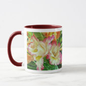 Textured Gladiola Tasse (Links)