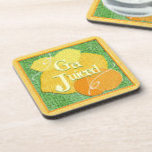 Textured Graphics Fruit Untersetzer (orange) (Linke Seite)