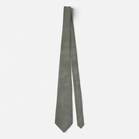 Textured Grey Green Neck Tie Krawatte (Vorderseite)