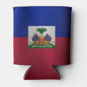Textured Hatian Flag Dosenkühler (Vorderseite)