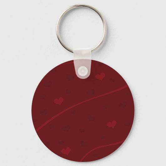 Textured Heart Keychain Schlüsselanhänger (Vorderseite)