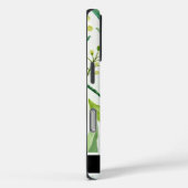 Textured Impasto Greenery Smartphone Case-Mate iPhone Hülle (Rückseite / Rechts)