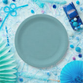 Textured light blue. pappteller (Party)